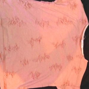 cherish shirt, medium, pink